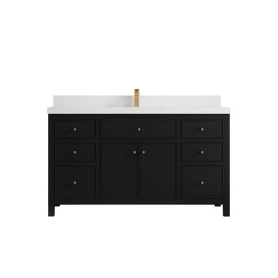 Meuble-lavabo simple 60 po