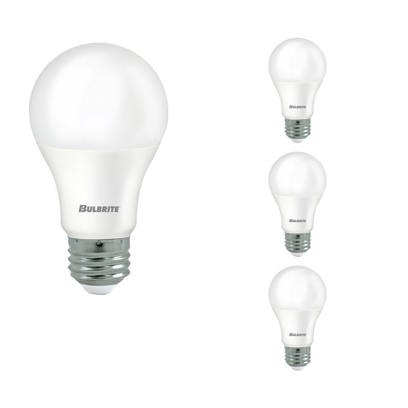 9 Watt (60 Watt Equivalent), A19 LED, Dimmable, Light Bulb WWarm White(2700K) E26/Medium (Standard) Base