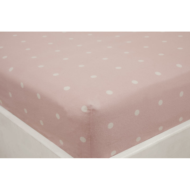 Balke 100% Cotton Percale Fitted Sheet, Grey, Kingsize (5')