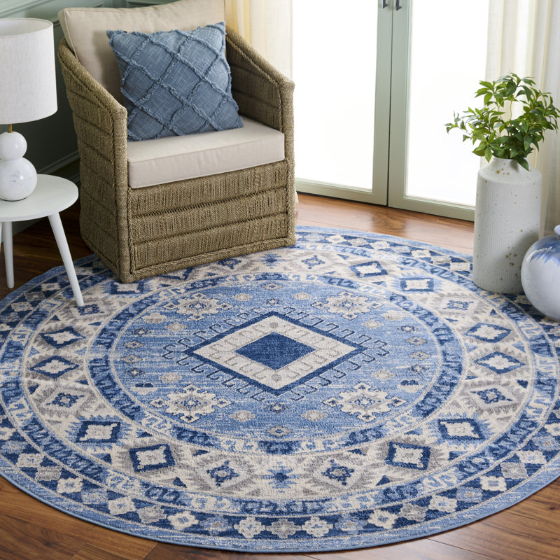 Tapis oriental performance Sereno, Rond 6 pi 7 po