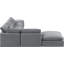 Ensemble modulaire de coin en velours 6 pièces Itala-94482551