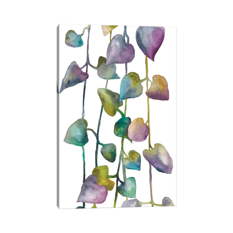 Climb II by Chariklia Zarris - Wrapped Canvas Painting, 30.48cm H x 20.32cm W x 1.91cm D