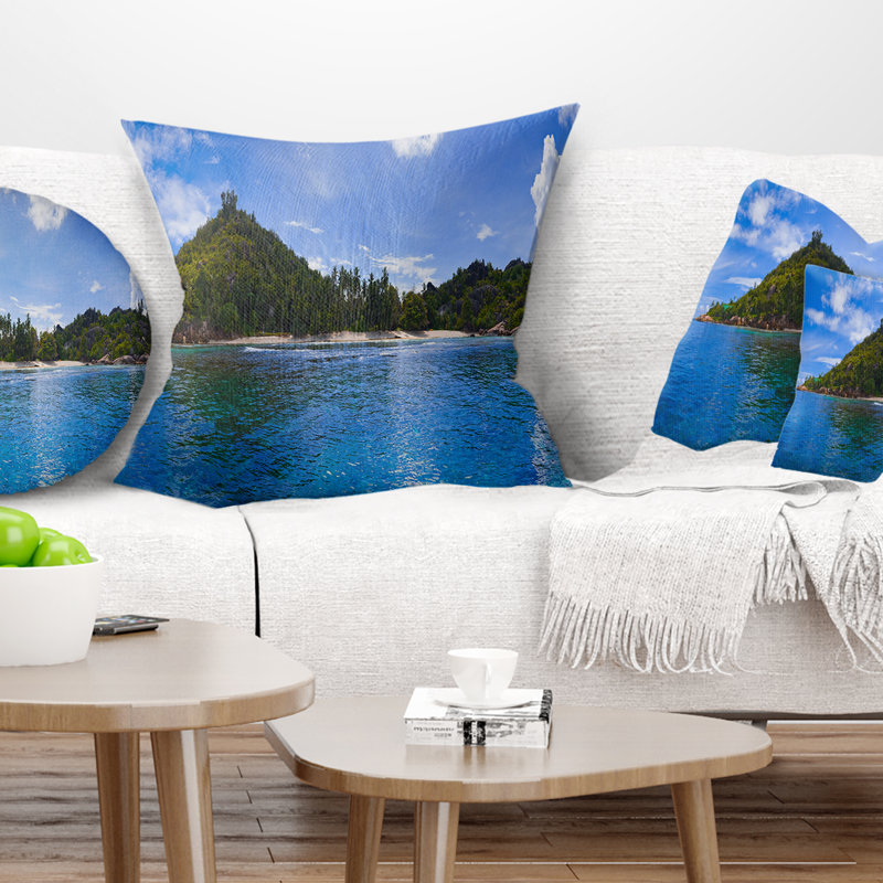 Coussin réversible, Carré 16 po, Throw Pillow