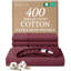 Ensemble de draps en coton 4 pièces à densité de tissage 400 fils 4 pièces-106537233-106537231