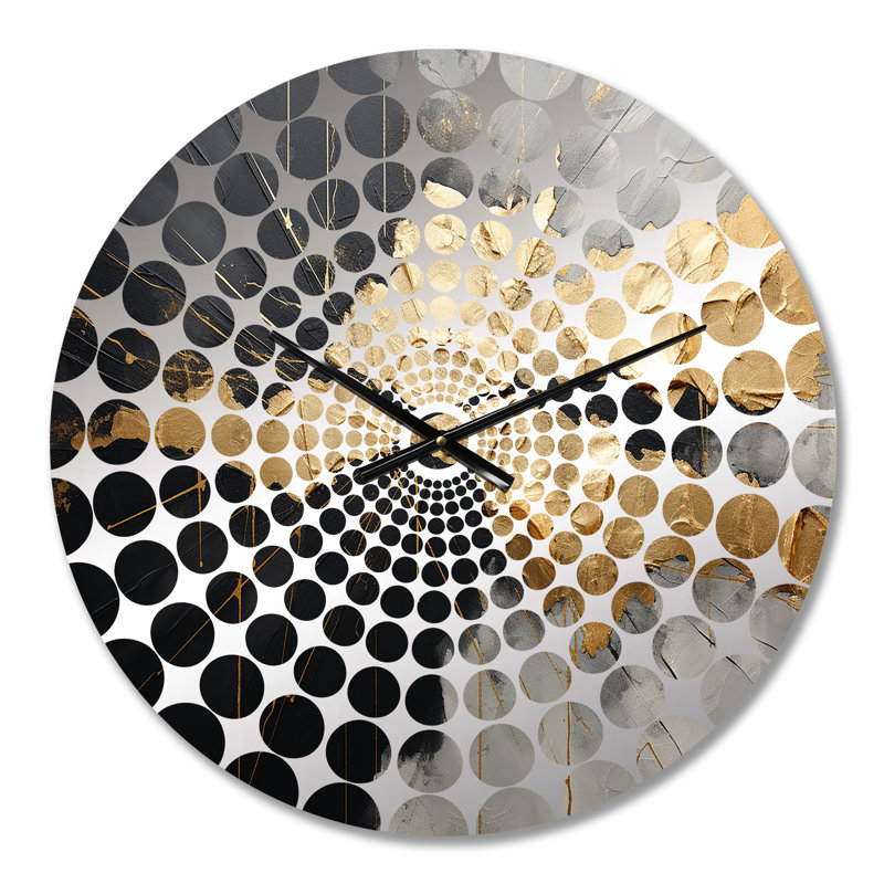 Sohn - Horloge murale peinture abstraite, Petit