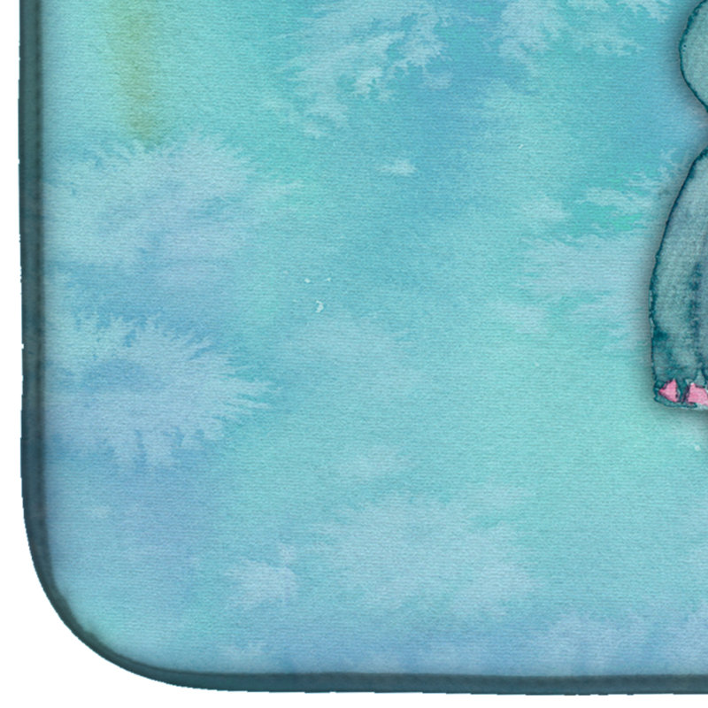 Tapis de séchage aquarelle rhinoceros