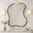 Asymmetrical Metal Framed Wall Mirror-647266855-647266852