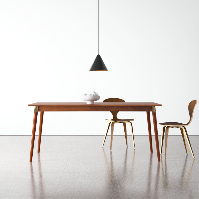 Dakota Acacia Solid Wood Top Dining Table