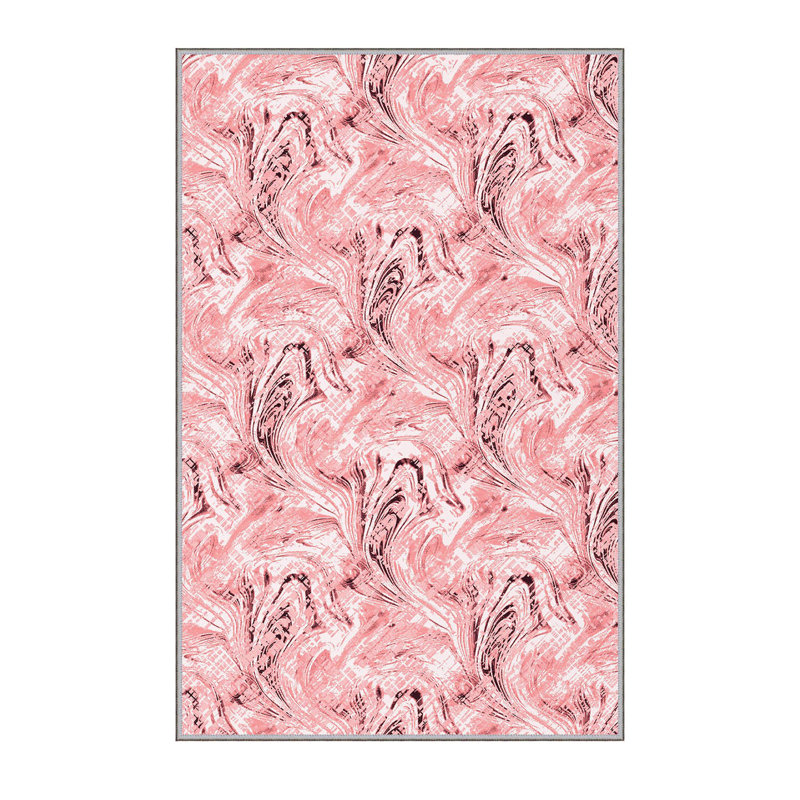 Premium Hall Carpet, 2.6 x 9.8 ft, 100% Polyester, 0.3 in Pile Height | Antibacterial, Non-Slip PVC Felt Dot Underside | Machine Washable, 3D Digital Printing | Durable & Stylish for Home Décor