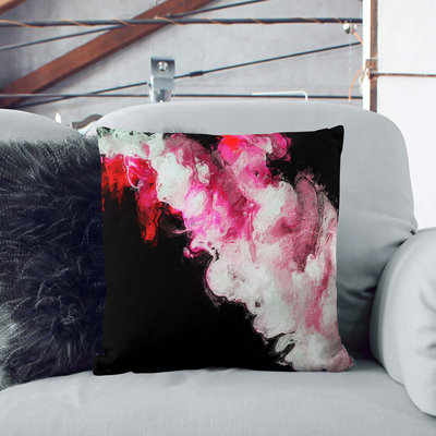 Liquid Bloom Cushion with Filling