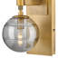 Oberon Steel Armed Sconce-2142051215