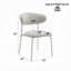 Ensemble de chaises de salle à manger 2 pièces Modern Luxury Luxury-159939681