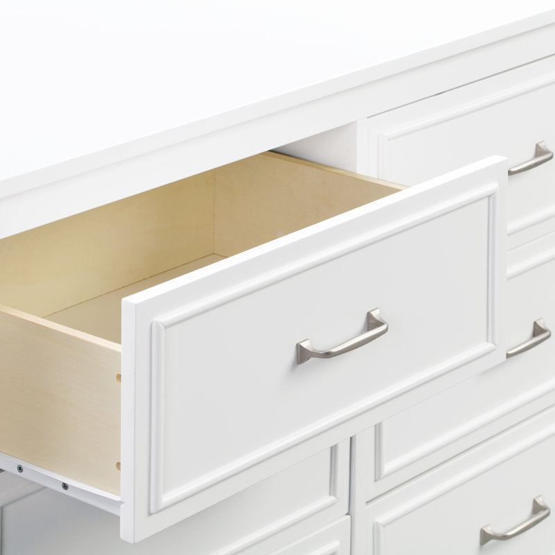 Commode double à 6 tiroirs Charlie, Blanc