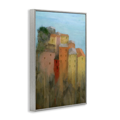 Tall Seaside Architecture Giclee Art by Stephen Mitchell