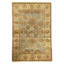 Hand Knotted Wool Oriental Area Rug in Light Blue And Ivory