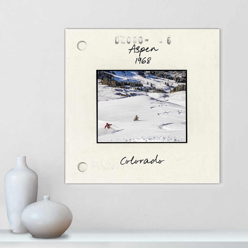 Aspen Print par CAD Designs, 30'' W x 30'' H, Wrapped Canvas, No Frame