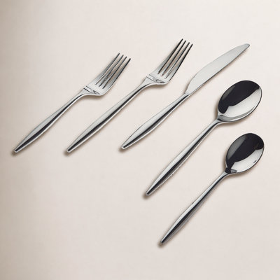 Milano 20 Piece 18/10 Stainless Steel Flatware Set, Service for 4