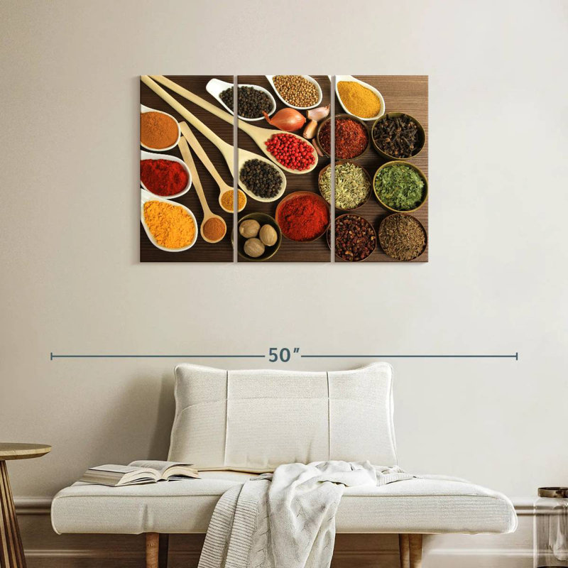 Yarlin Spice Collection, 24" H x 38" W
