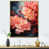 Toile avec cadre flottant or