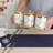 Set Of 3 Canisters Set For Sugar Coffee Tea With Airtight Lid, Ceramic Storage Containers Sets White Storage Pots With Tray Storage Jar Decorative Canisters Sets For For Kitchen Counter