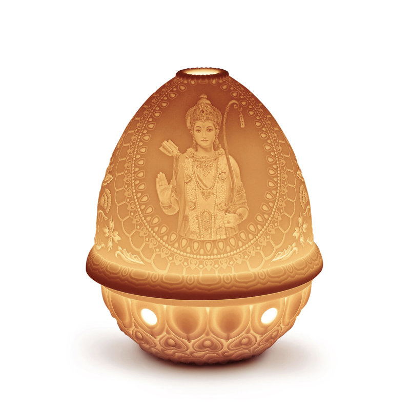 Lithophane Lord Rama 4.72" Novelty Light