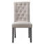 Ensemble de 2 chaises d'appoint Yabeina