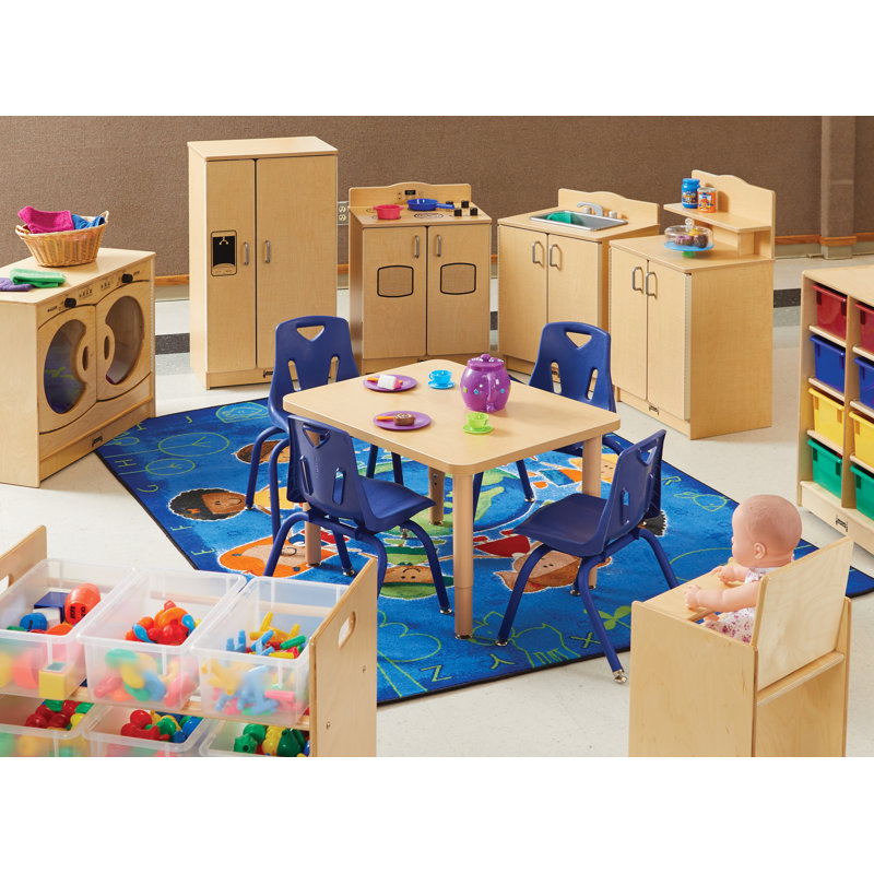 Jonti-Craft® Purpose+ Rectangle Table, 24" H x 48" L x 30" W