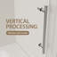 Porte de douche coulissante simple sans cadre