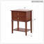 Élégante table de chevet champagne argentée-405056250