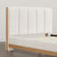 Lit plateforme tapissier Woodcroft