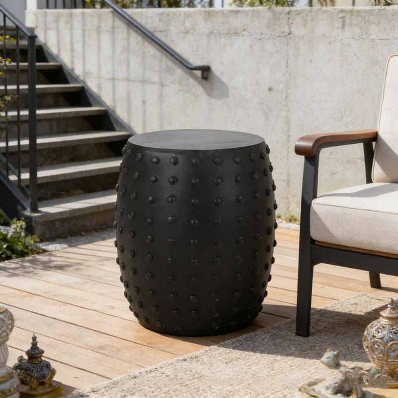 Outdoor LightWeight Concrete Side Table