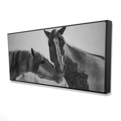 Horses lover - 24"x48" Framed canvas