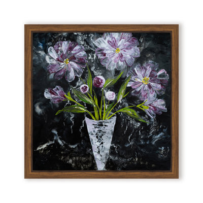 Nature Inspired "Twilight Bouquet" Canvas Wall Art By 