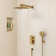 RainfallCascade 10" Wall High-Pressure Balanced Shower System with 3-Setting  Hand Shower