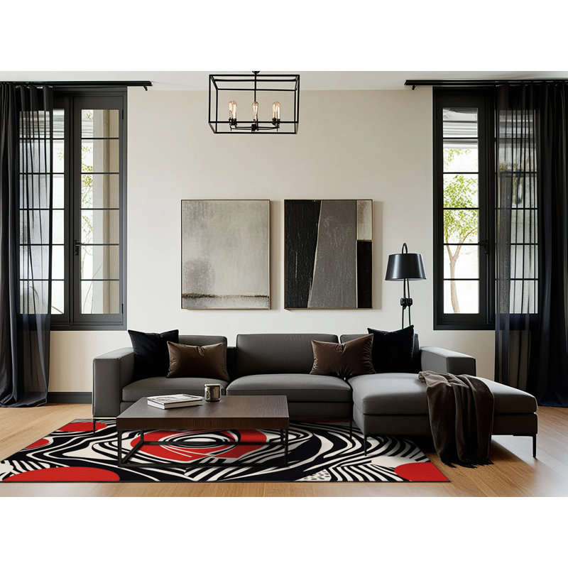 Tapis Glow, Carré 4 pi