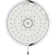 Tempesta Fixed 4-Setting Shower Head Rain O2 Rain Massage Jet Settings