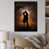Black Floater Framed