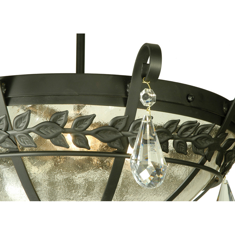 3 - Light Semi Flush Mount