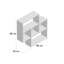 Charlesworth 3 Piece Square Floating Shelf-21655974