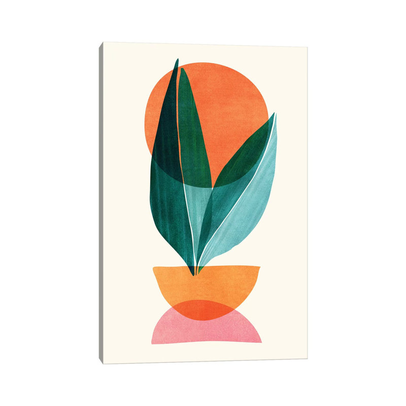 Abstract Nature Stack - Wrapped Canvas Print, 66.04 cm H x 45.72 cm W x 3.175 cm D