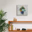«Succulent Still Life 1 Navy» par Julia Purinton, art mural sur toile-1905133585