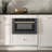 ZLINE Autograph 24 in. Built-in Microwave Drawer in Black Stainless Steel and Accents-86655806