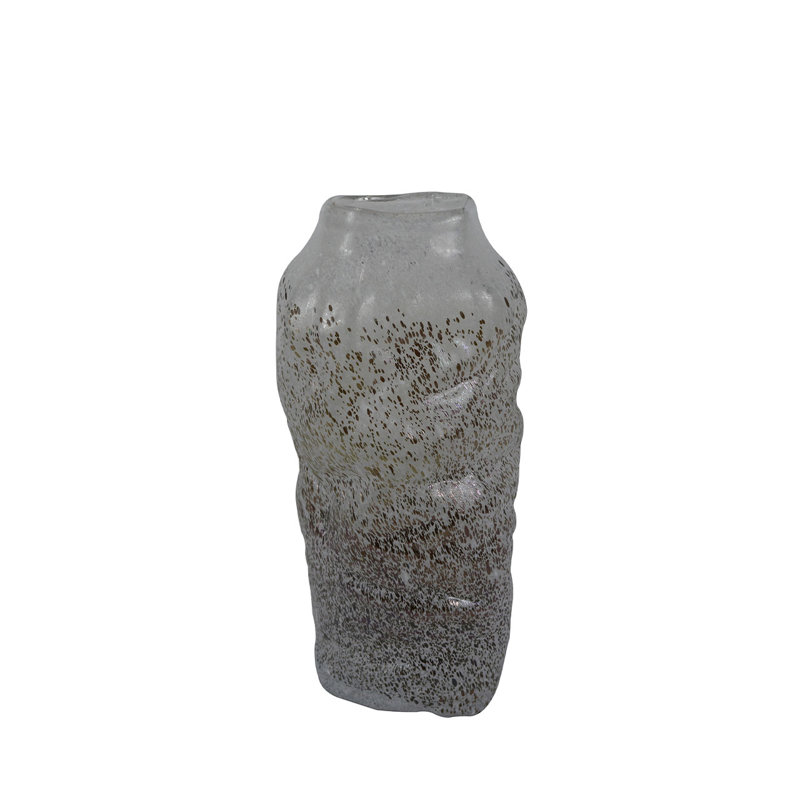 Corderius Exquisite Handmade Vase for the Living Room, Stylish Decorative Glass Vase, 30.5cm H x 16cm W x 14.5cm D