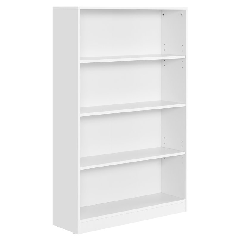 Pelak Bookcase, (4 Shelves) 121.5cm H x 80cm W x 24cm D, White