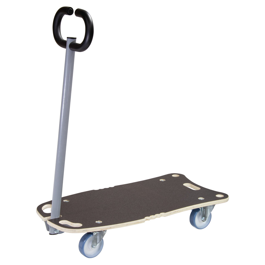 14.5cm H x 80cm W x 40cm D 300kg Platform Trolley