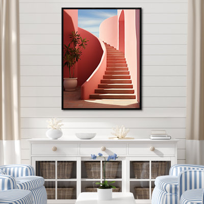 «Modern Architectual Stairway Grace», reproduction sur toile