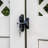 Locking Gravity Latch with Two-Sided Key Entry and Push Button-70104239