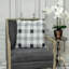 Coussin décoratif gris Parkland