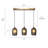 Amedeo 3 - Light Kitchen Island Pendant