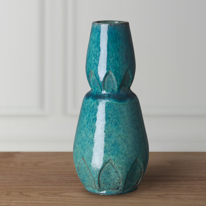 CAYLX GOURD, TEAL 9X20 "H